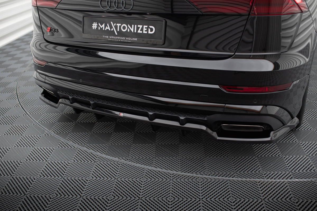 Frontspoiler Lippe, Seitenschweller, Heckdiffusor Audi SQ8 / Q8 S-Line MK1 Facelift