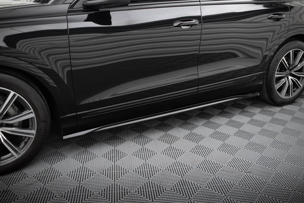 Frontspoiler Lippe, Seitenschweller, Heckdiffusor Audi SQ8 / Q8 S-Line MK1 Facelift