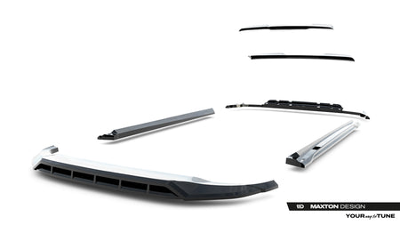 Frontspoiler Lippe, Seitenschweller, Heckdiffusor Audi SQ8 / Q8 S-Line MK1 Facelift