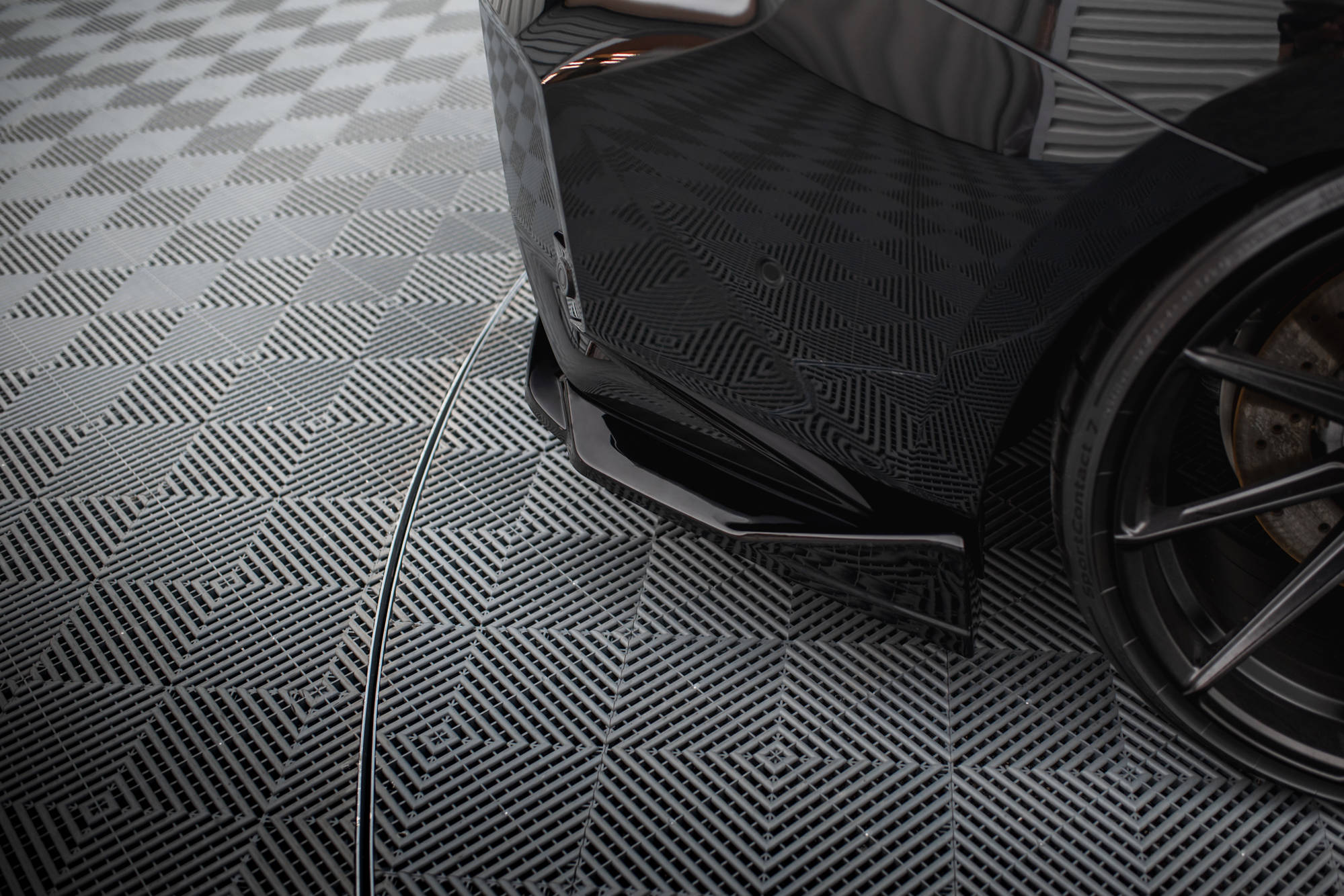 Frontspoiler Lippe, Seitenschweller und Heckdiffusor BMW M2 G87