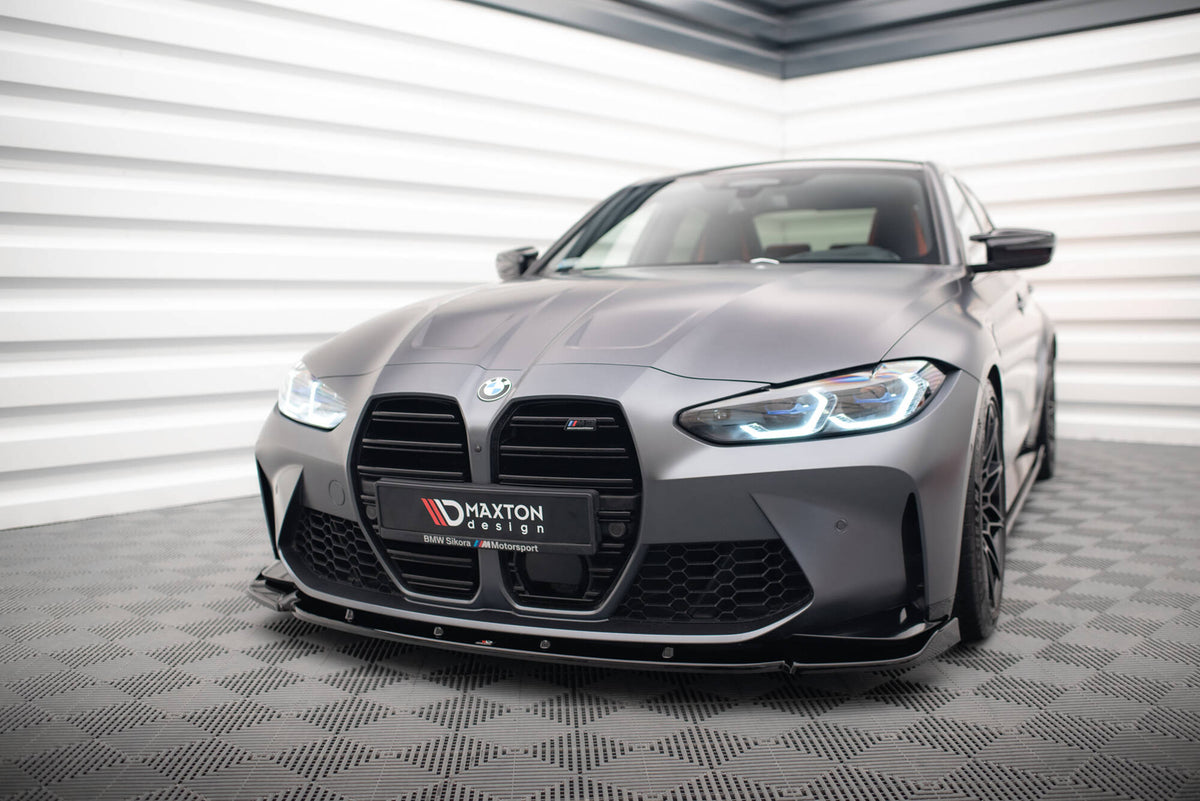 Frontspoiler Lippe, Seitenschweller und Heckdiffusor Satz BMW M3 Sedan G80