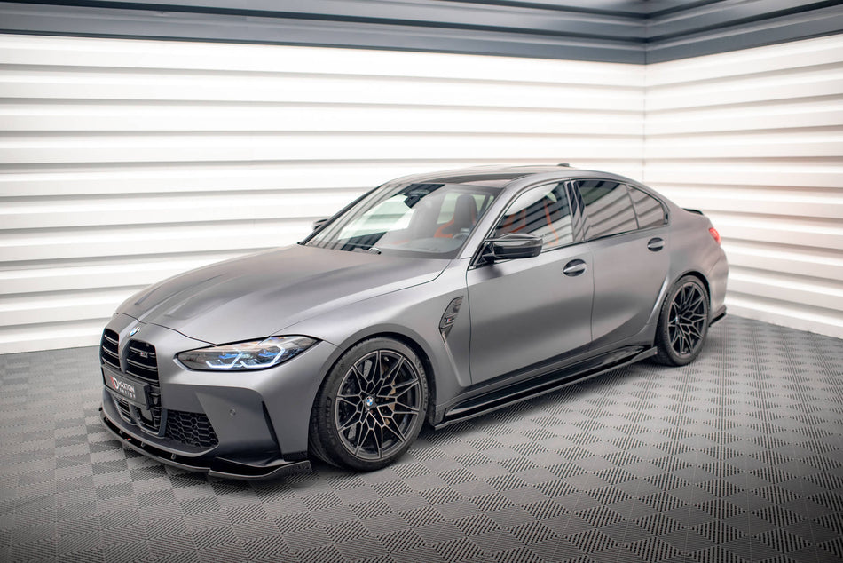 Frontspoiler Lippe, Seitenschweller und Heckdiffusor Satz BMW M3 Sedan G80