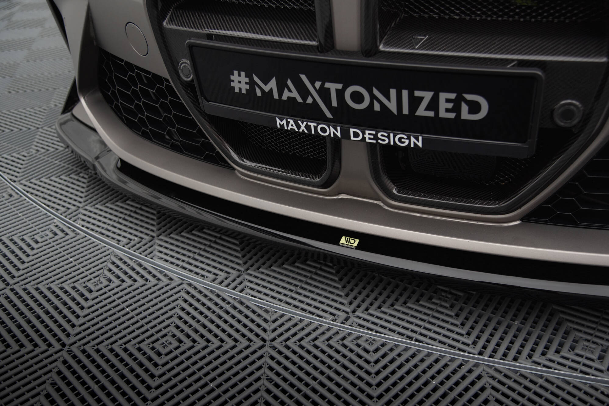 Frontspoiler Lippe, Seitenschweller und Heckdiffusor Satz BMW M4 Coupe G82 G82 Facelift