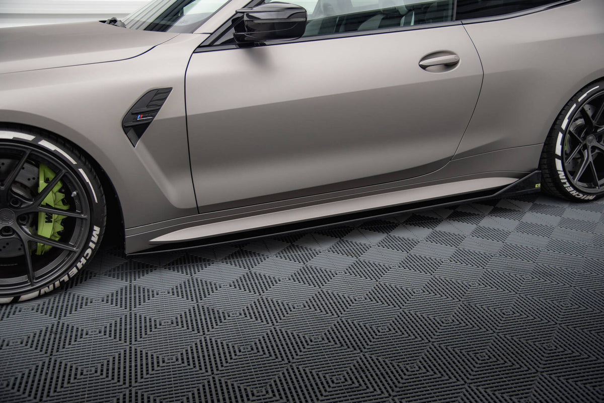 Frontspoiler Lippe, Seitenschweller und Heckdiffusor Satz BMW M4 Coupe G82 G82 Facelift