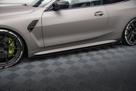 Frontspoiler Lippe, Seitenschweller und Heckdiffusor Satz BMW M4 Coupe G82 G82 Facelift