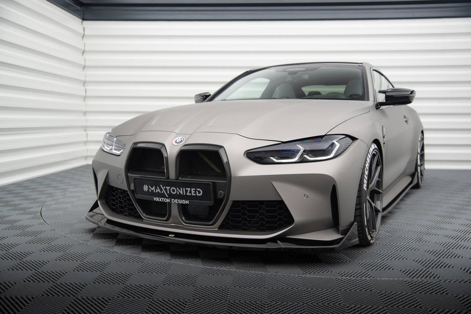 Frontspoiler Lippe, Seitenschweller und Heckdiffusor Satz BMW M4 Coupe G82 G82 Facelift