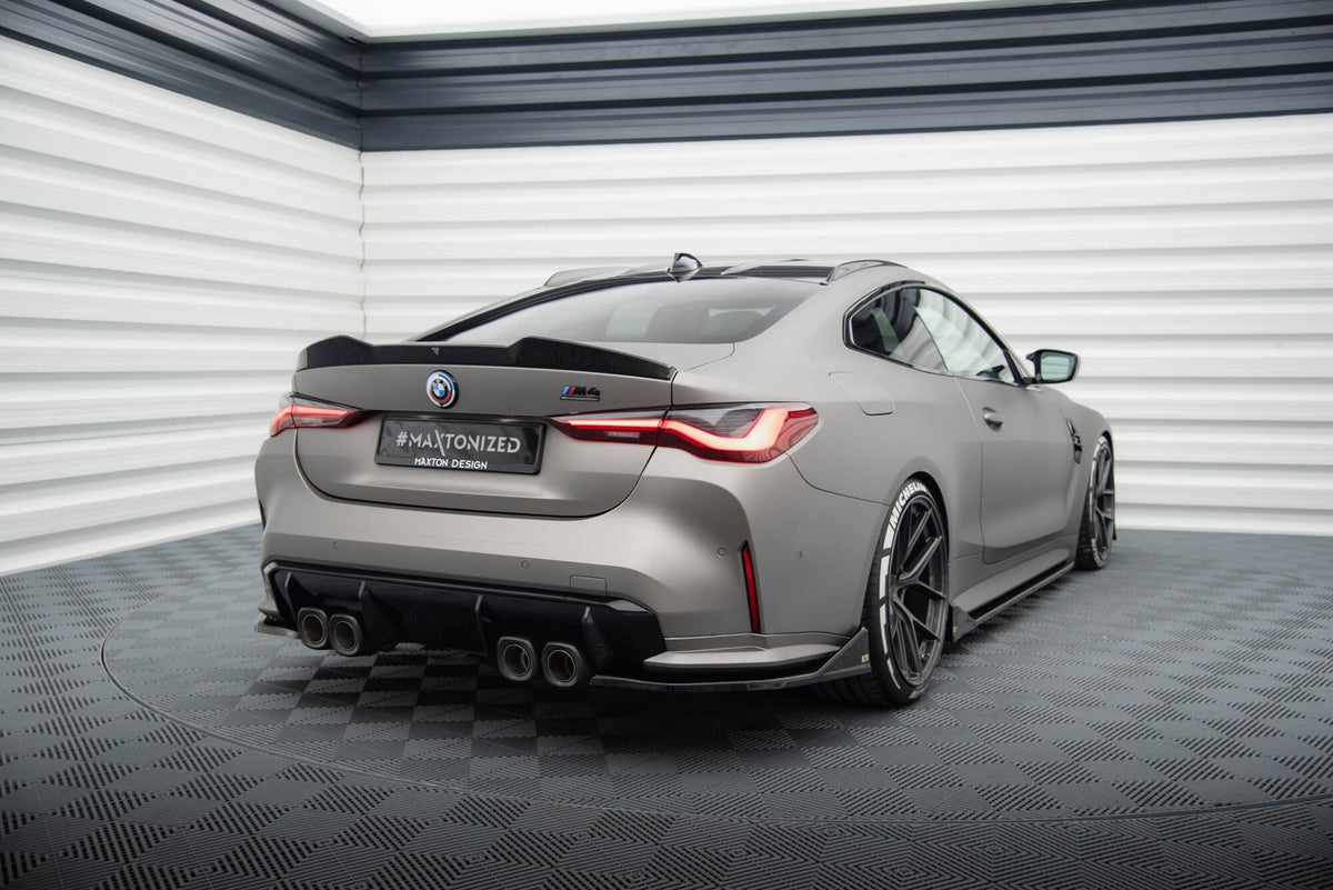 Frontspoiler Lippe, Seitenschweller und Heckdiffusor Satz BMW M4 Coupe G82 G82 Facelift