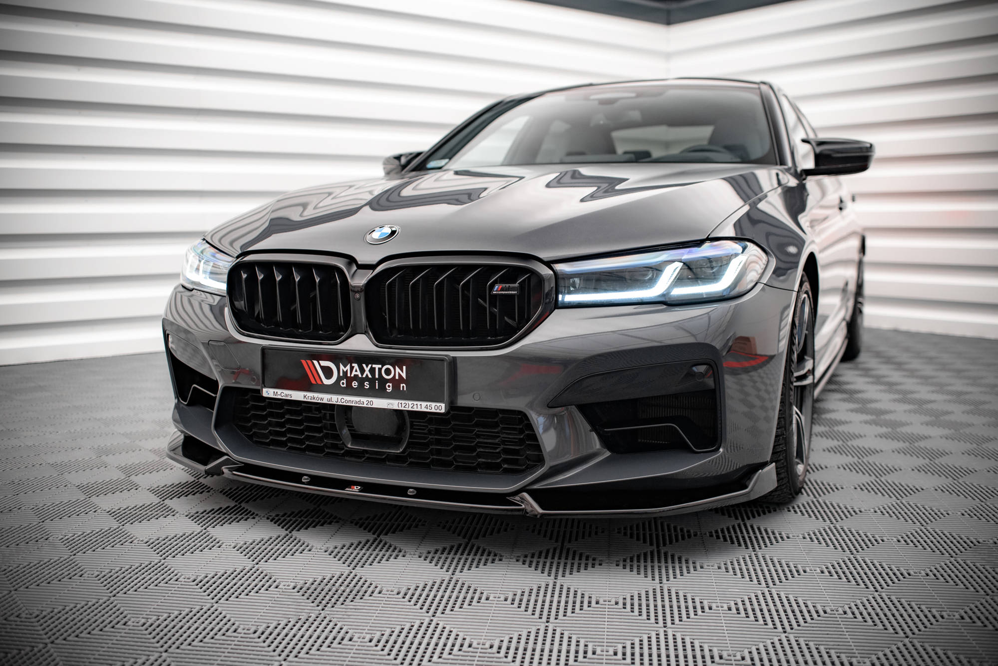 Frontspoiler Lippe, Seitenschweller, Heckdiffusor Satz BMW M5 F90 Facelift