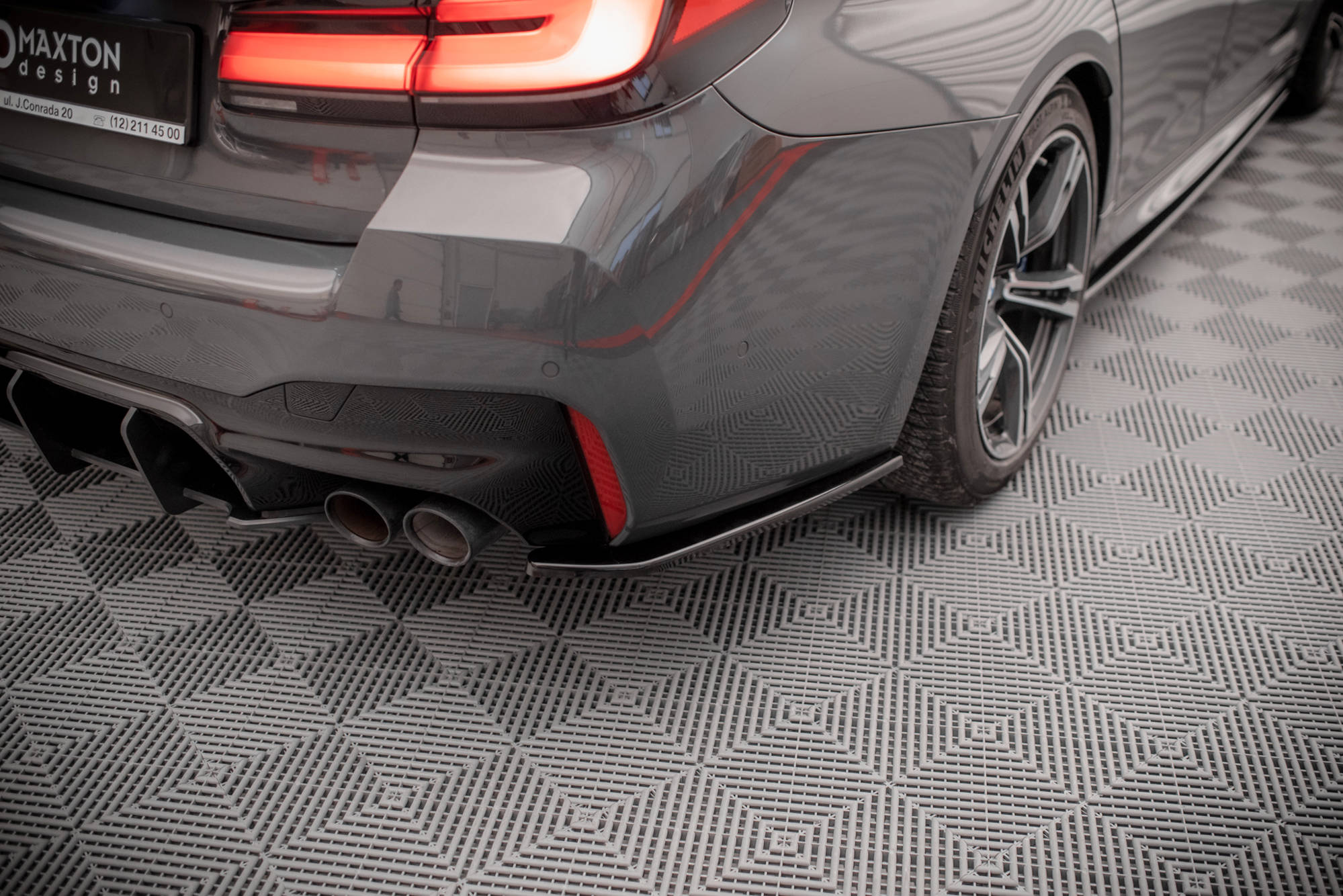 Frontspoiler Lippe, Seitenschweller, Heckdiffusor Satz BMW M5 F90 Facelift