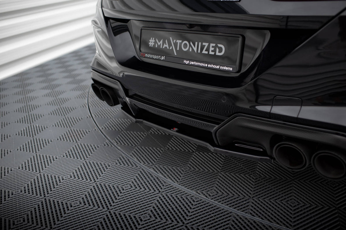 Frontspoiler Lippe, Seitenschweller, Heckdiffusor und Heckseiten Flaps BMW M8 Gran Coupe F93