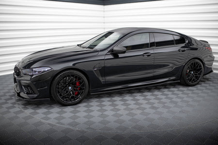 Frontspoiler Lippe, Seitenschweller, Heckdiffusor und Heckseiten Flaps BMW M8 Gran Coupe F93