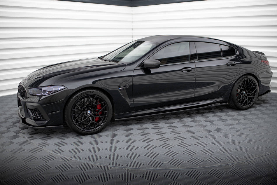 Frontspoiler Lippe, Seitenschweller, Heckdiffusor und Heckseiten Flaps BMW M8 Gran Coupe F93