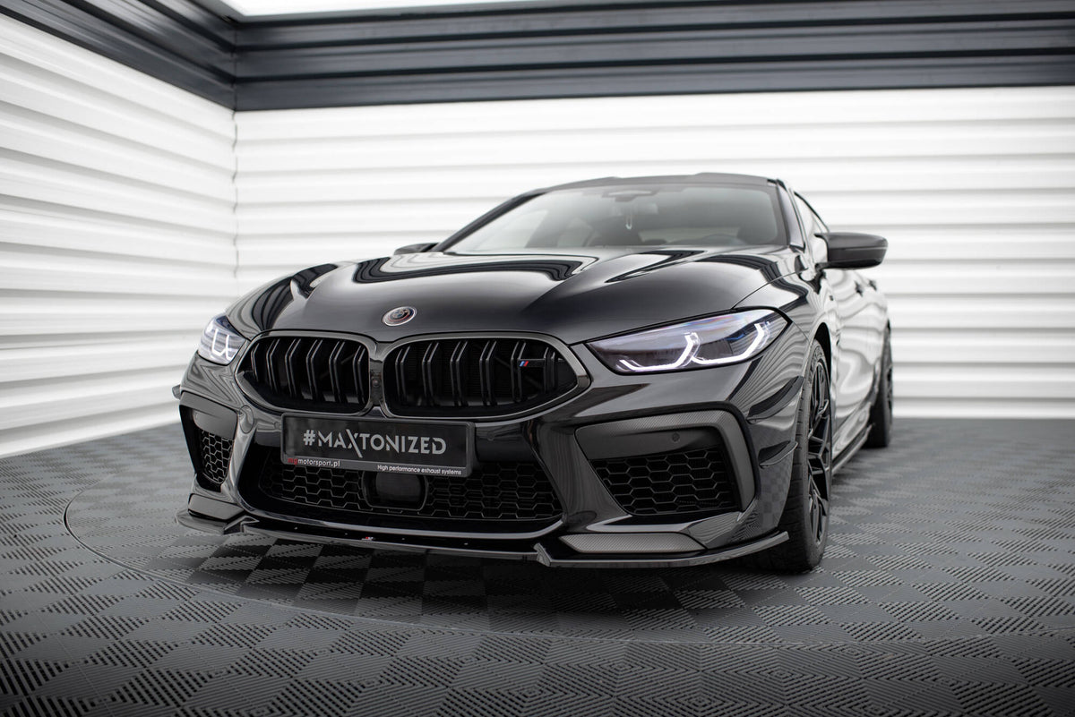 Frontspoiler Lippe, Seitenschweller, Heckdiffusor und Heckseiten Flaps BMW M8 Gran Coupe F93