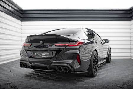 Frontspoiler Lippe, Seitenschweller, Heckdiffusor und Heckseiten Flaps BMW M8 Gran Coupe F93