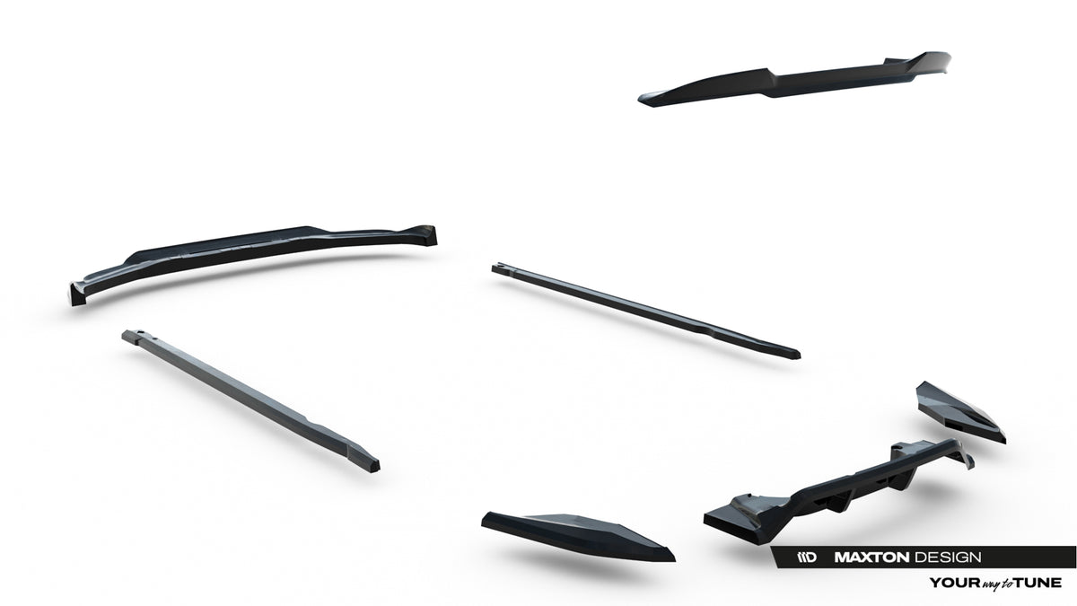 Frontspoiler Lippe, Seitenschweller, Heckdiffusor BMW X1 M35I U11
