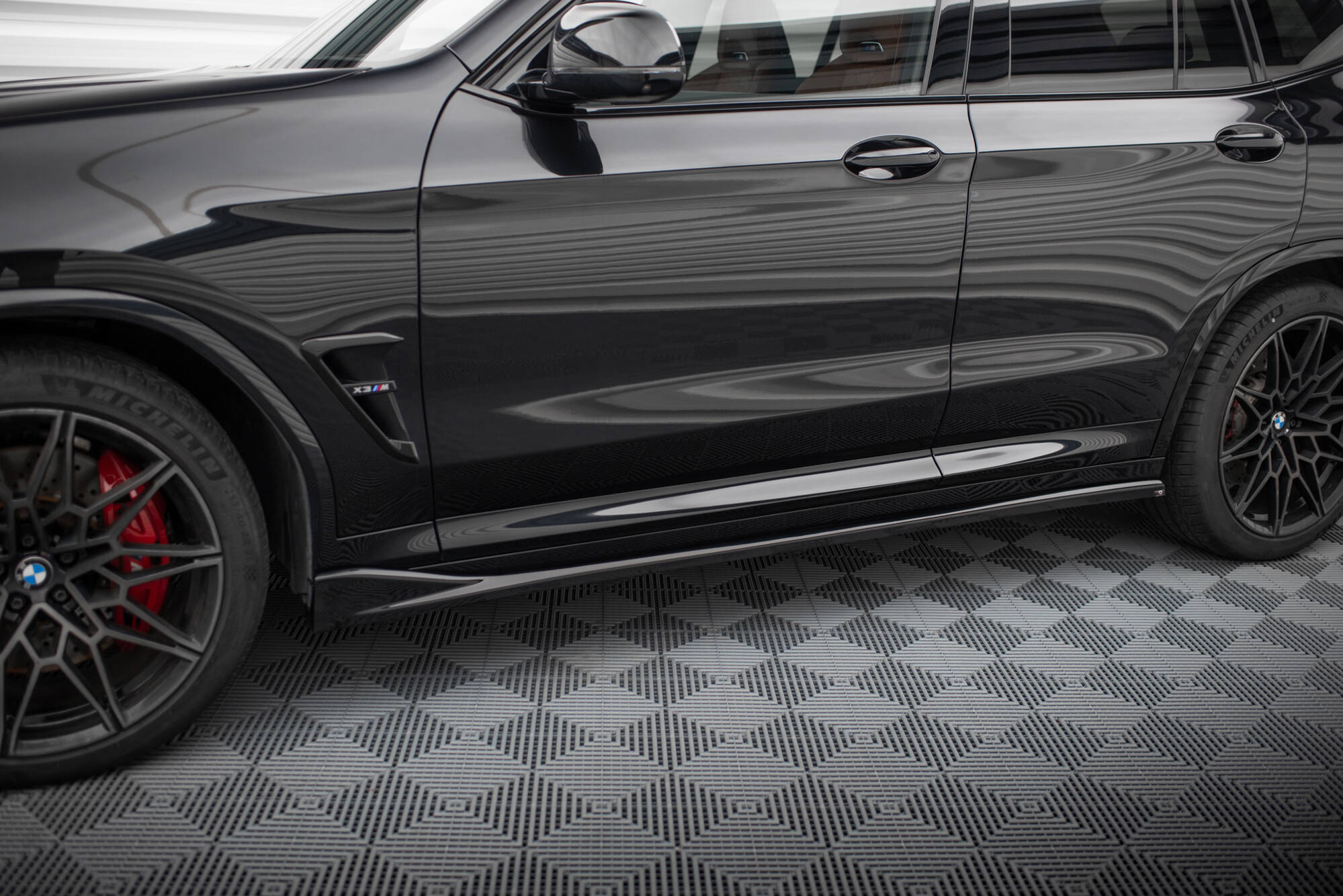 Diffusor Satz BMW X3 M F97 Facelift