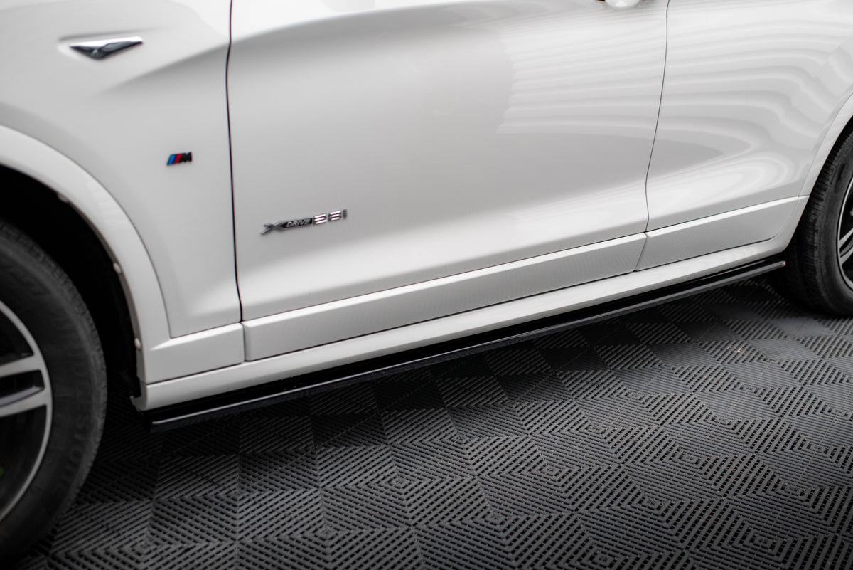 Frontspoiler Lippe, Seitenschweller, Heckdiffusor BMW X3 M-PACK F25 Facelift