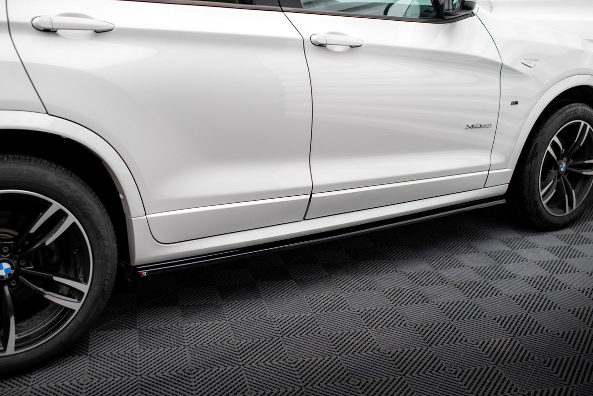Frontspoiler Lippe, Seitenschweller, Heckdiffusor BMW X3 M-PACK F25 Facelift