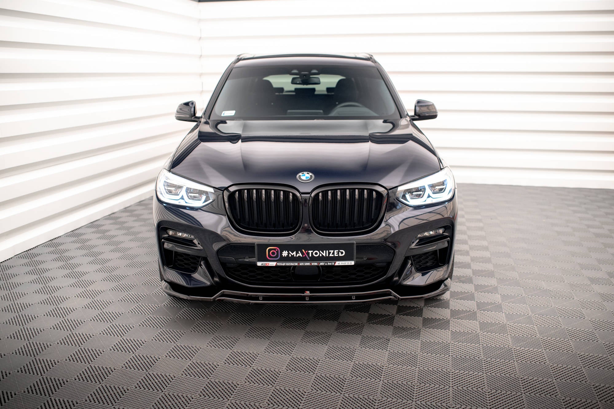 Frontspoiler Lippe, Seitenschweller und Heckdiffusor Satz BMW X3 M40d / M40i G01