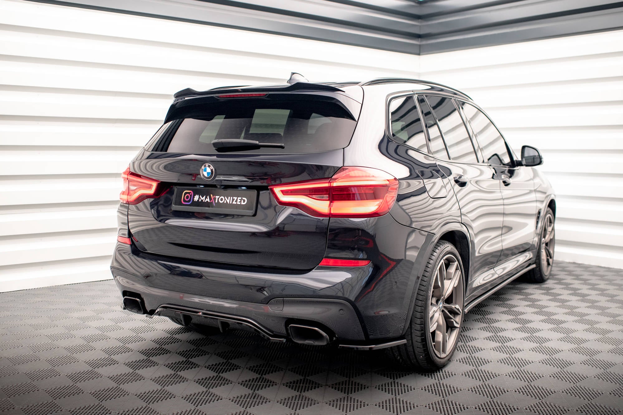 Frontspoiler Lippe, Seitenschweller und Heckdiffusor Satz BMW X3 M40d / M40i G01