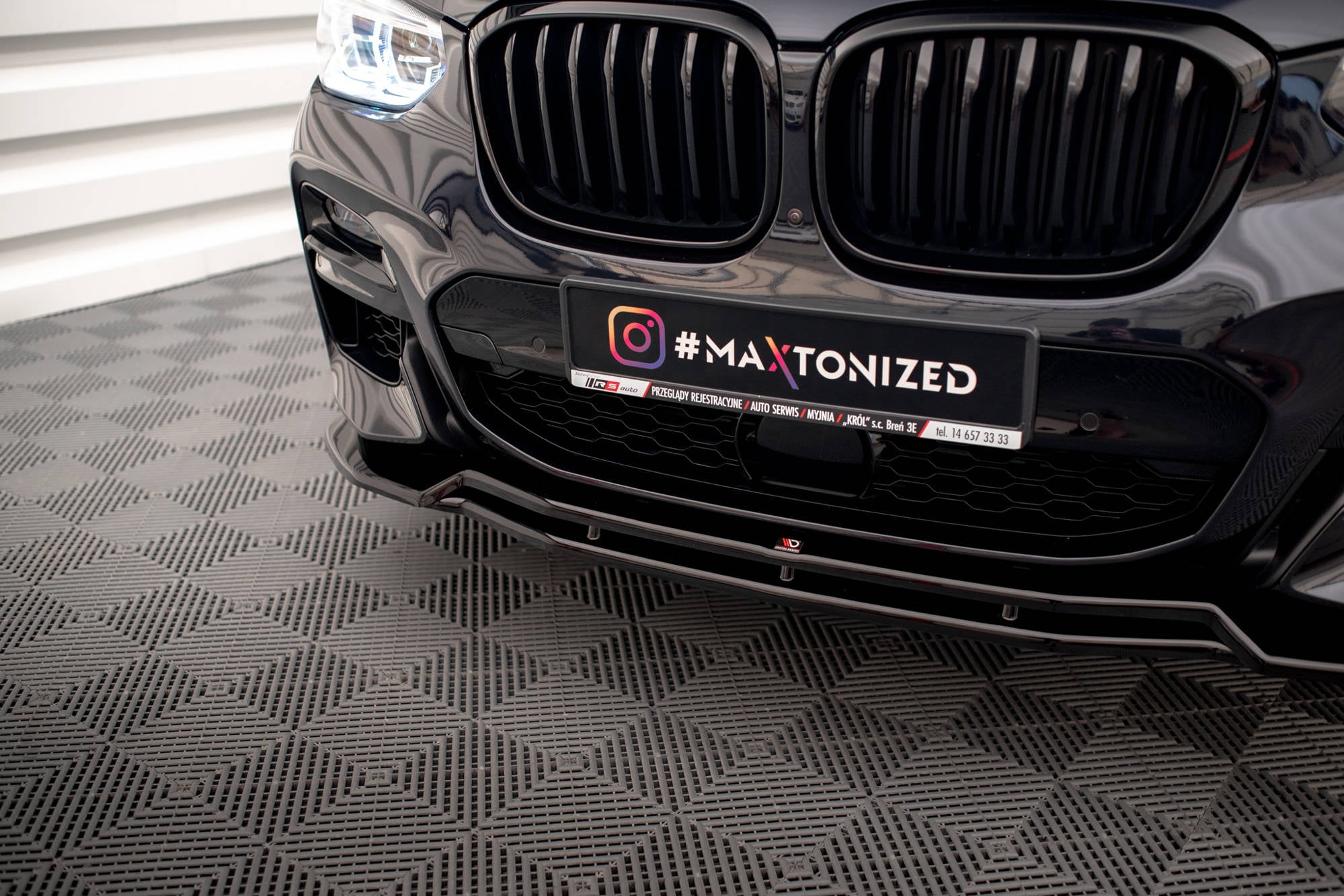 Frontspoiler Lippe, Seitenschweller und Heckdiffusor Satz BMW X3 M40d / M40i G01