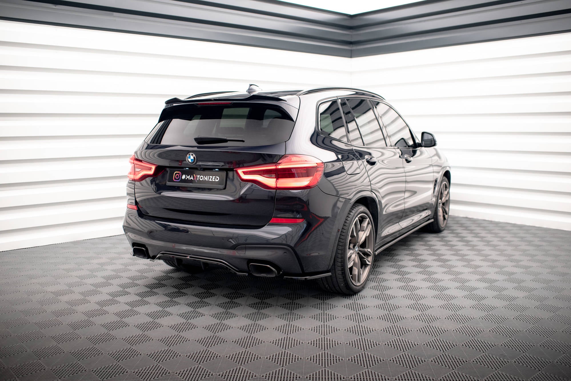 Frontspoiler Lippe, Seitenschweller und Heckdiffusor Satz BMW X3 M40d / M40i G01