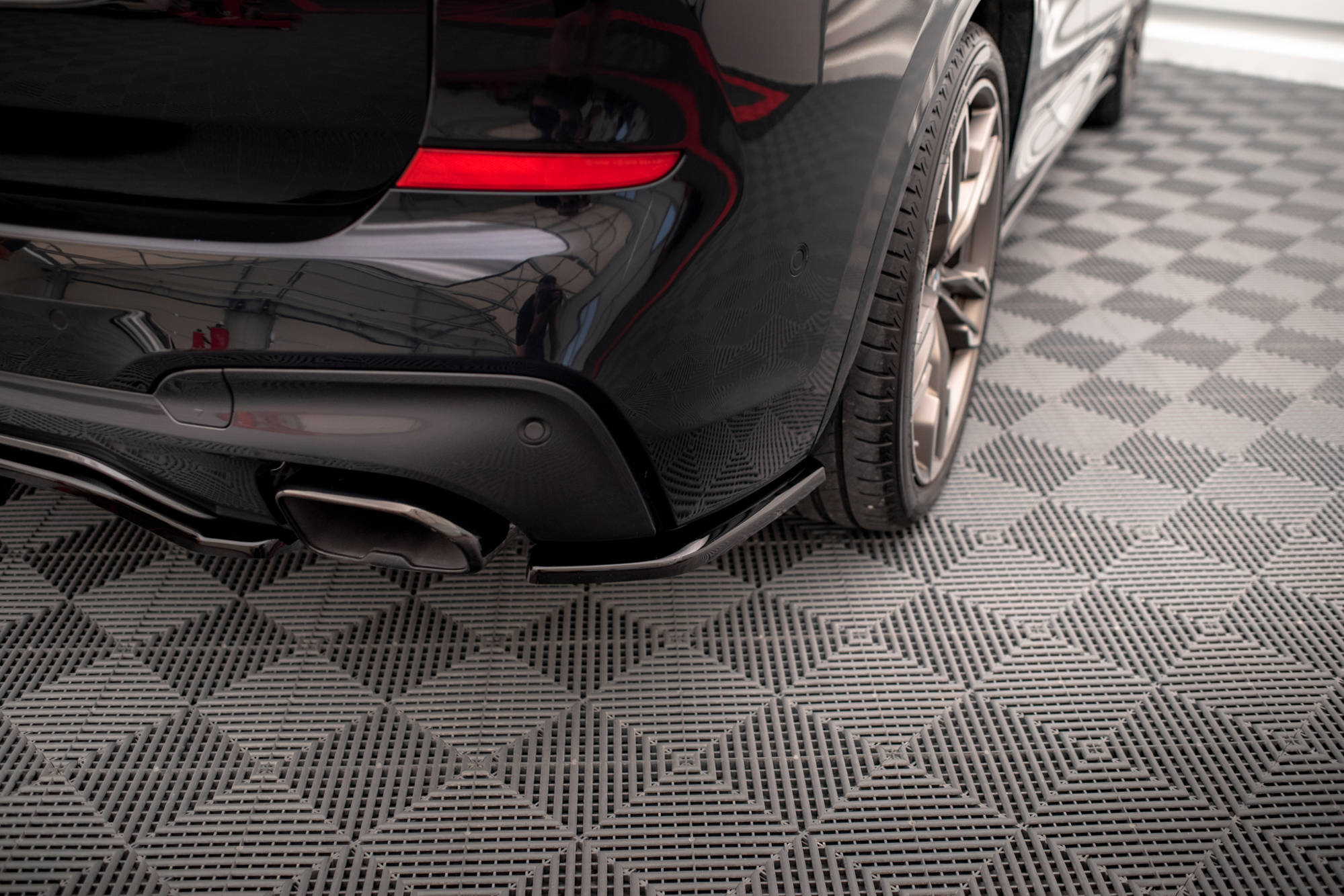 Frontspoiler Lippe, Seitenschweller und Heckdiffusor Satz BMW X3 M40d / M40i G01