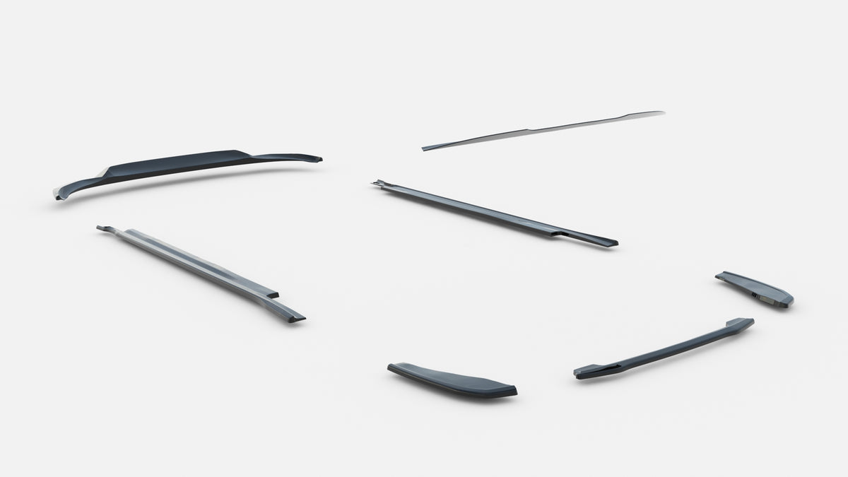 Frontspoiler Lippe, Seitenschweller, Heckdiffusor BMW X4 M-PACK G02