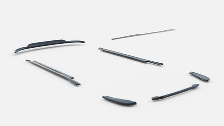 Frontspoiler Lippe, Seitenschweller, Heckdiffusor BMW X4 M-PACK G02