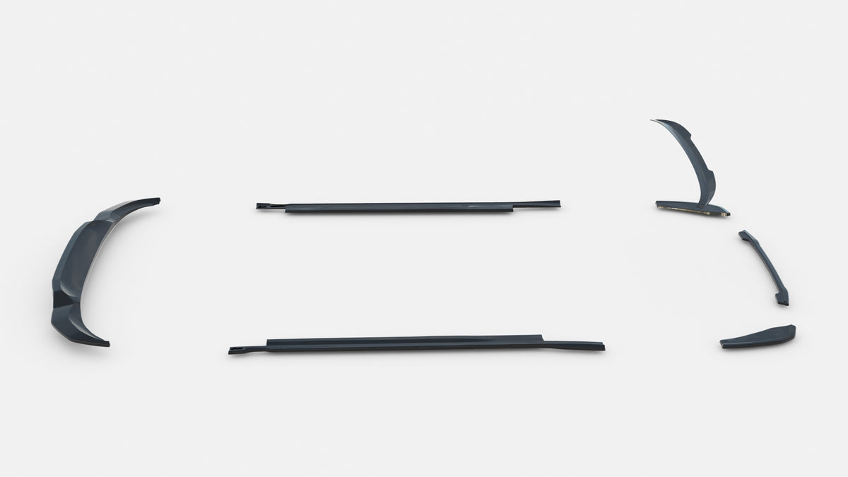 Frontspoiler Lippe, Seitenschweller, Heckdiffusor BMW X4 M-PACK G02