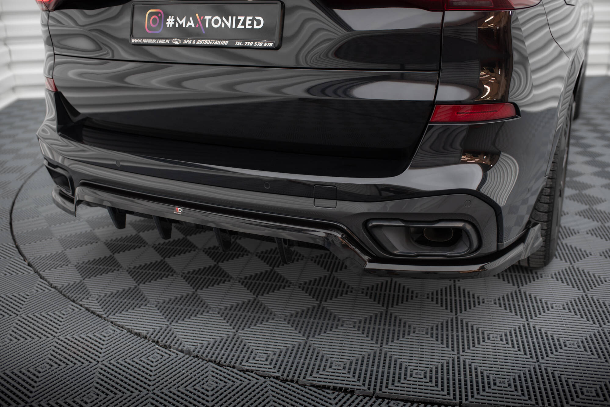 Frontspoiler Lippe, Seitenschweller und Heckdiffusor BMW X5 M-Pack G05