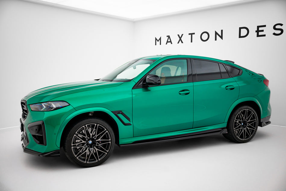 Frontspoiler Lippe, Seitenschweller, Heckdiffusor Satz BMW X6 M F96 Facelift