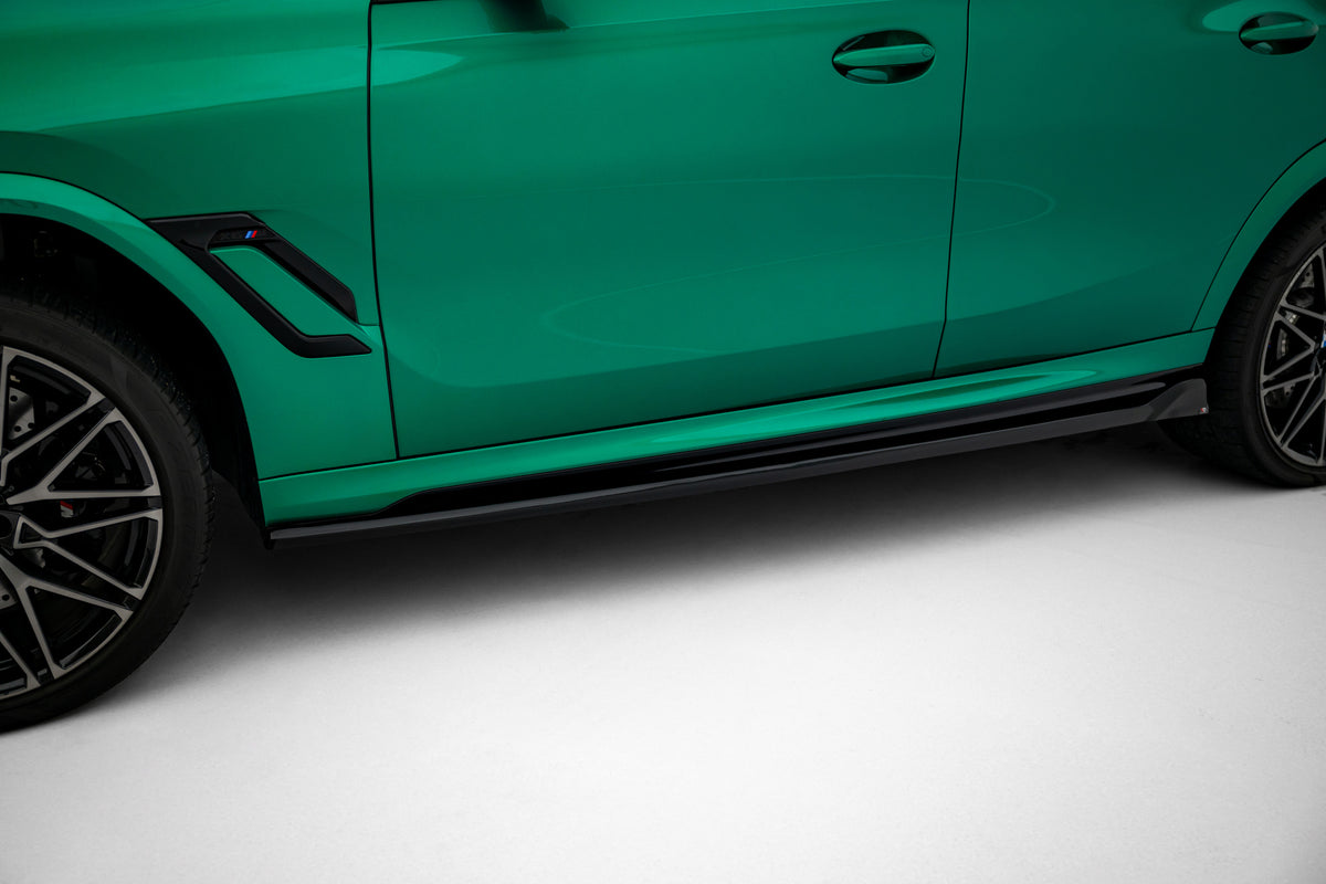 Frontspoiler Lippe, Seitenschweller, Heckdiffusor Satz BMW X6 M F96 Facelift