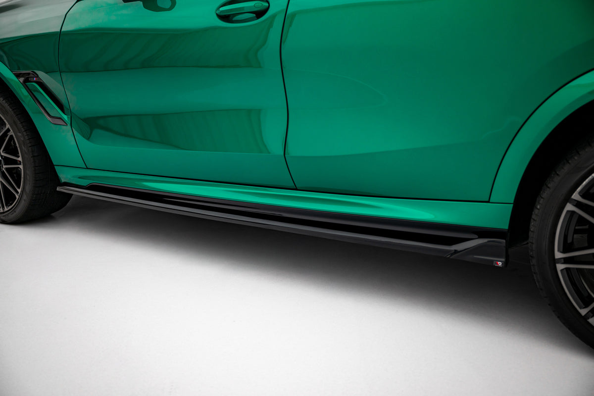 Frontspoiler Lippe, Seitenschweller, Heckdiffusor Satz BMW X6 M F96 Facelift