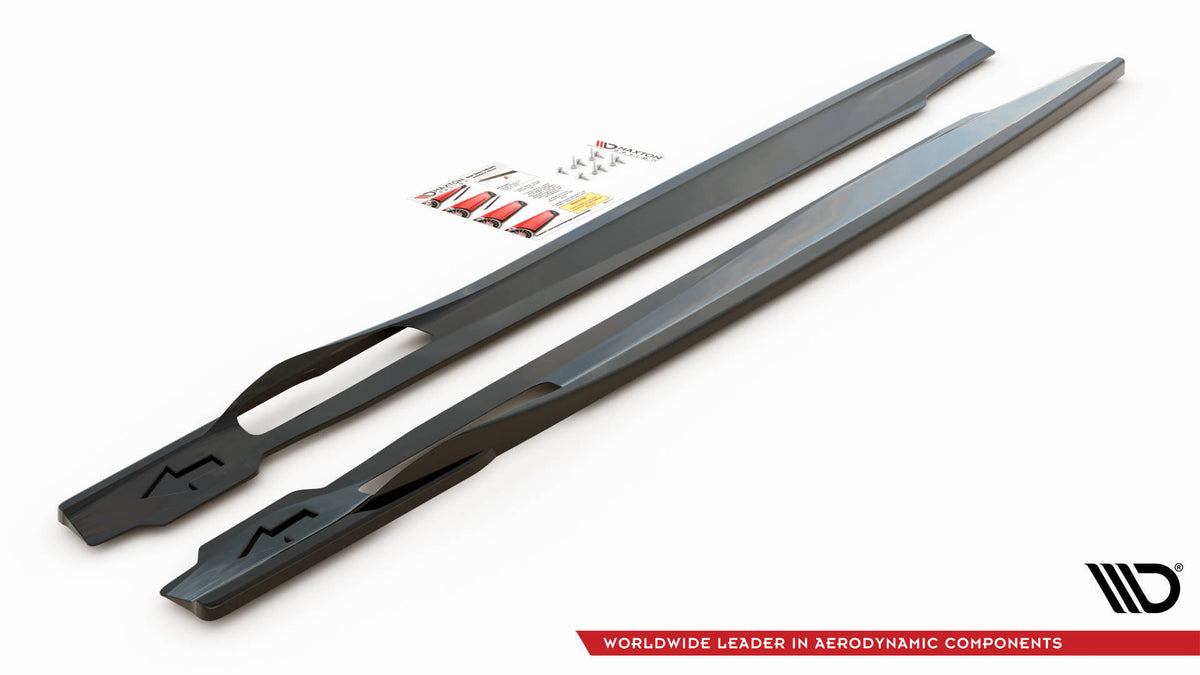 Frontspoiler Lippe, Seitenschweller, Heckdiffusor Satz BMW X6 M F96 Facelift