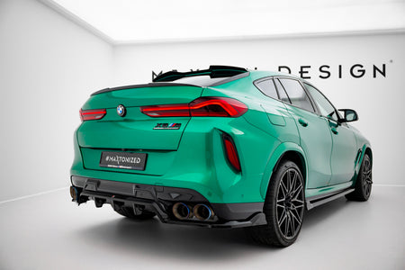 Frontspoiler Lippe, Seitenschweller, Heckdiffusor Satz BMW X6 M F96 Facelift