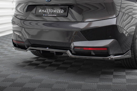 Frontspoiler Lippe, Seitenschweller und Heckdiffusor Satz BMW iX M-Pack i20