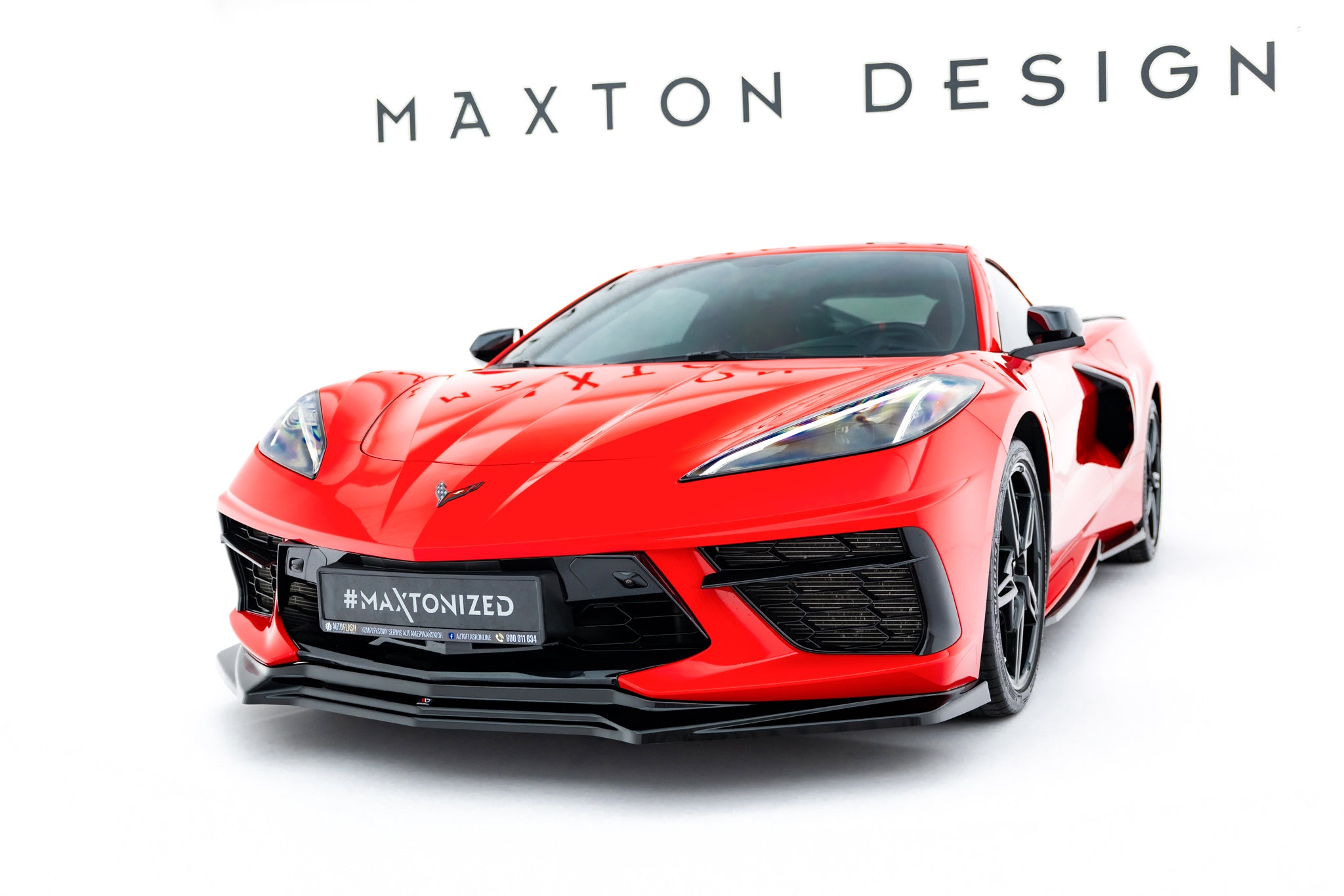Frontspoiler Lippe, Seitenschweller, Heckdiffusor Chevrolet Corvette C8