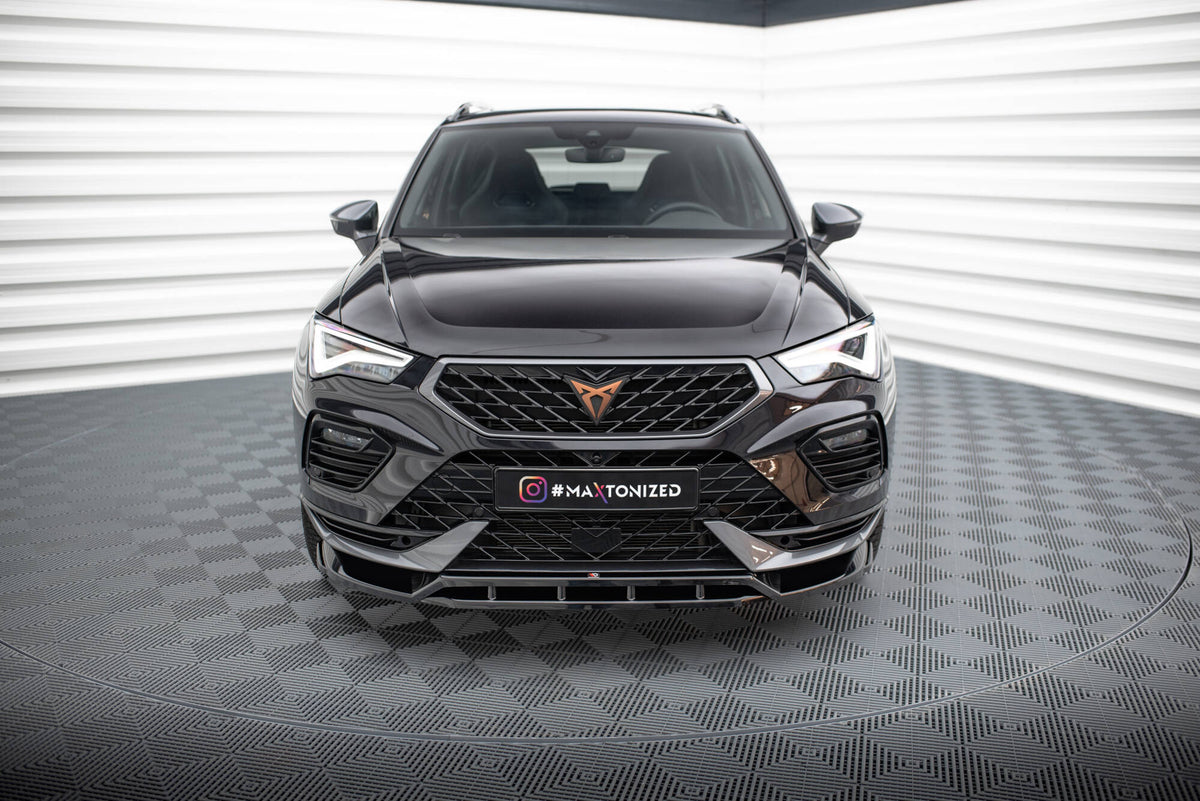 Frontspoiler Lippe, Seitenschweller, Heckdiffusor und Heckseiten Flaps Cupra Ateca Mk1 Facelift