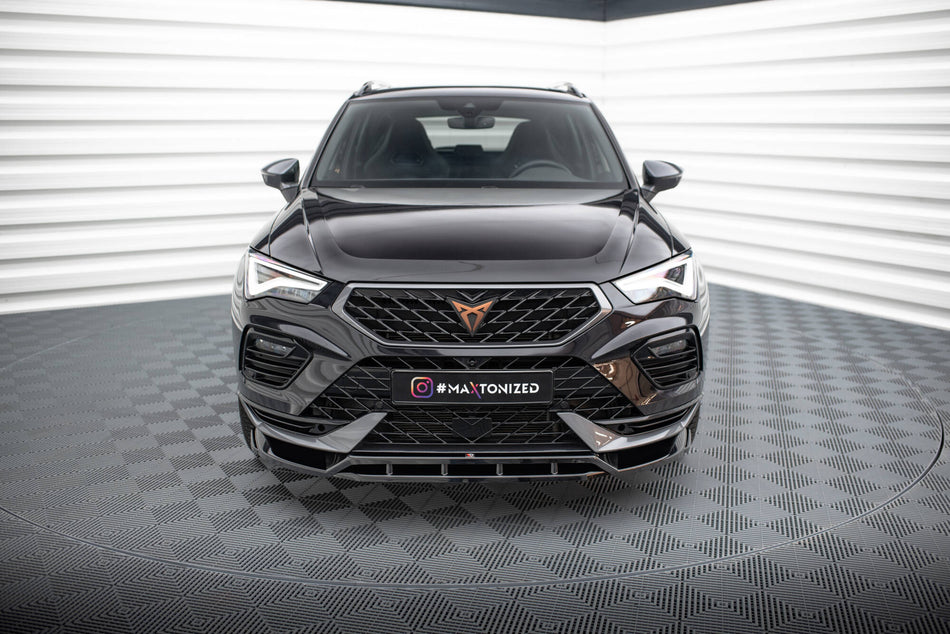 Frontspoiler Lippe, Seitenschweller, Heckdiffusor und Heckseiten Flaps Cupra Ateca Mk1 Facelift