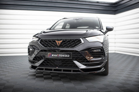 Frontspoiler Lippe, Seitenschweller, Heckdiffusor und Heckseiten Flaps Cupra Ateca Mk1 Facelift