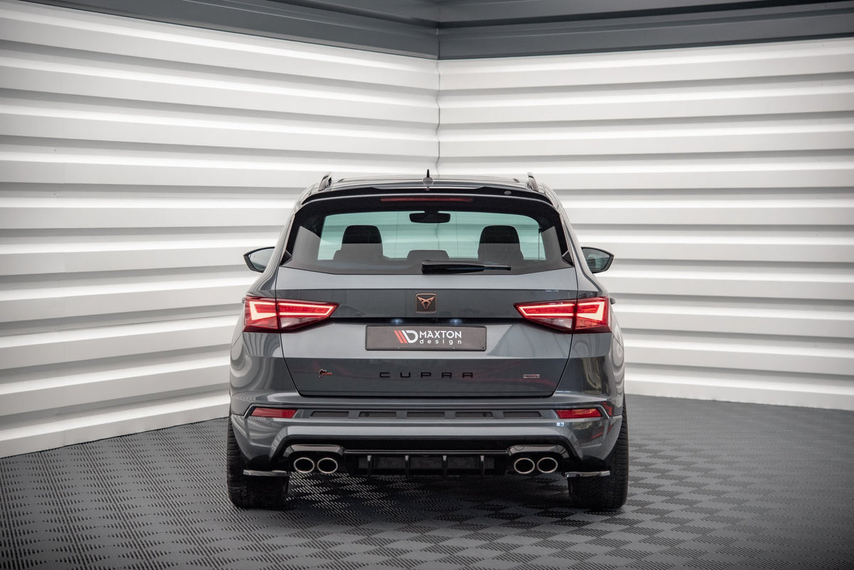 Frontspoiler Lippe, Seitenschweller, Heckdiffusor und Heckseiten Flaps Cupra Ateca Mk1 Facelift