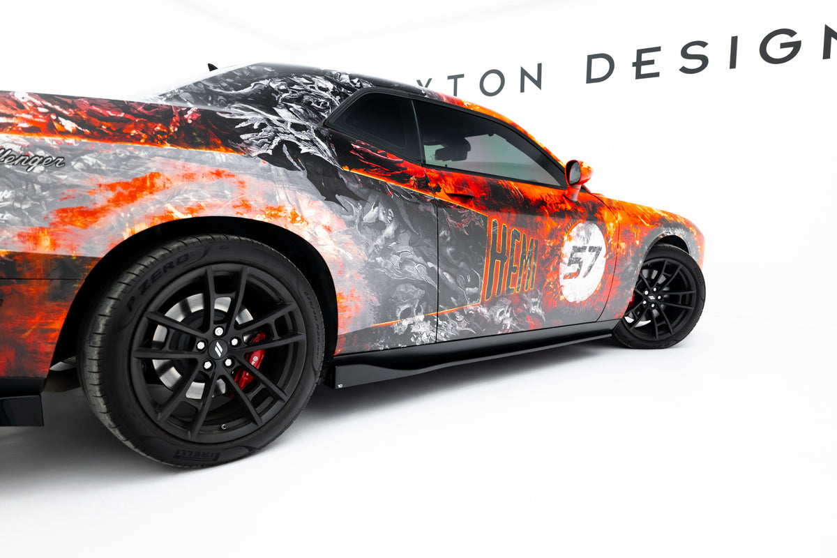 Frontspoiler Lippe, Seitenschweller, Heckdiffusor Dodge Challenger GT MK3 Facelift
