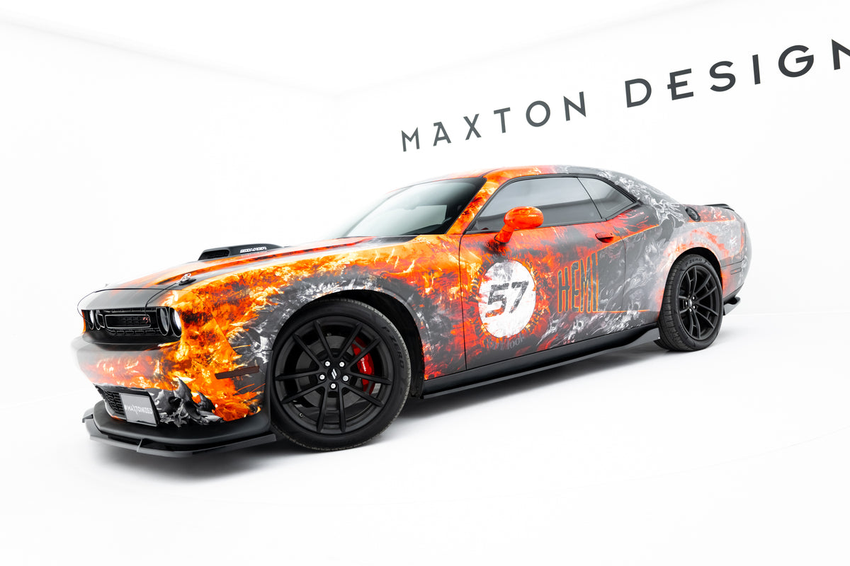 Frontspoiler Lippe, Seitenschweller, Heckdiffusor Dodge Challenger GT MK3 Facelift