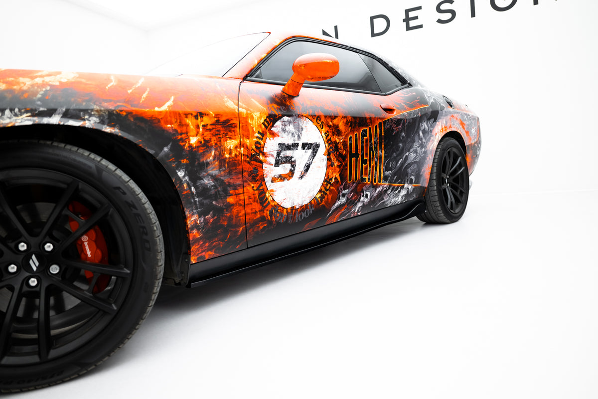 Frontspoiler Lippe, Seitenschweller, Heckdiffusor Dodge Challenger GT MK3 Facelift