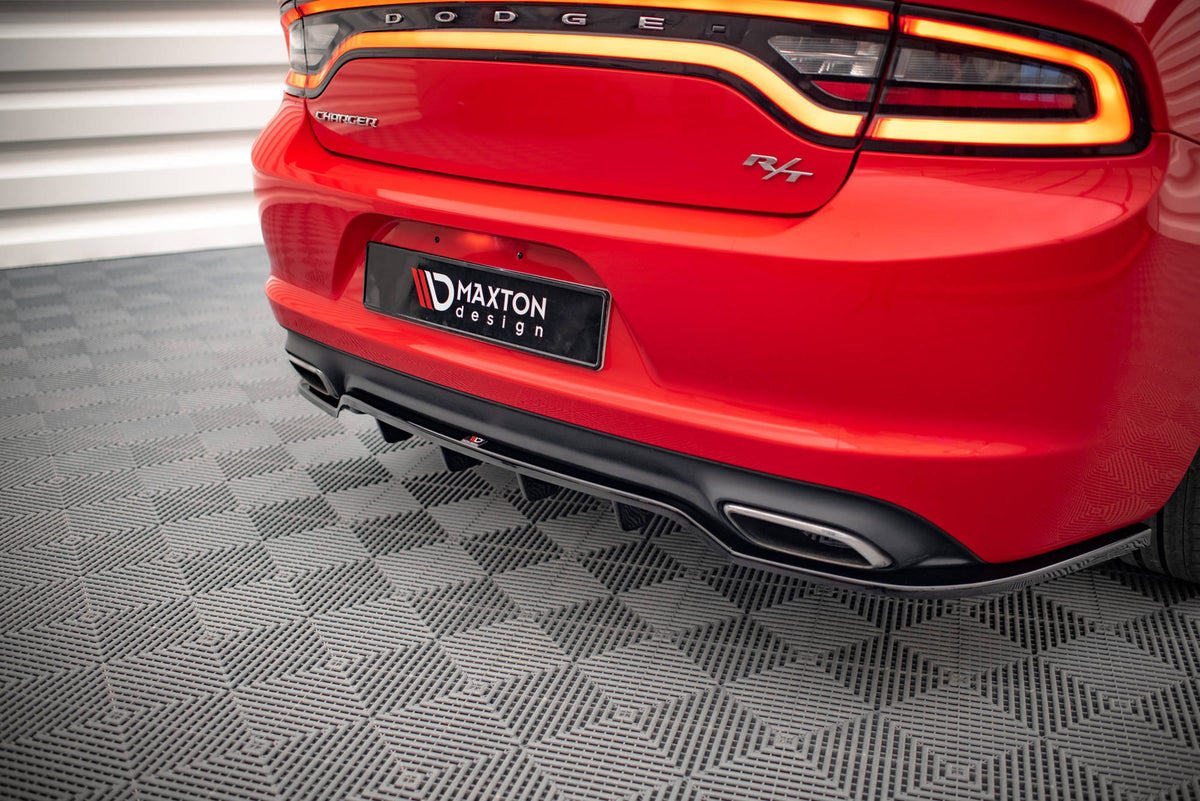 Frontspoiler Lippe, Seitenschweller und Heckdiffusor Dodge Charger RT Mk7 Facelift