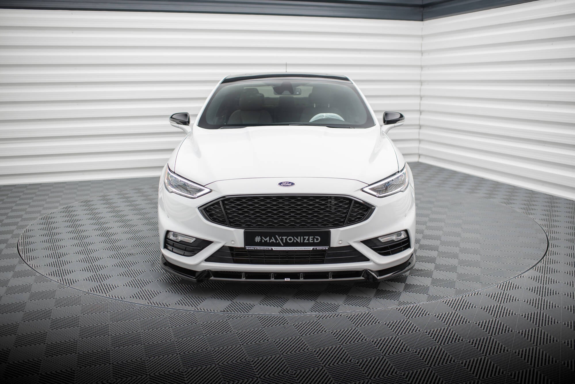 Frontspoiler Lippe & Seitenschweller & Heckdiffusor Ford Mondeo Sport Mk5 Facelift