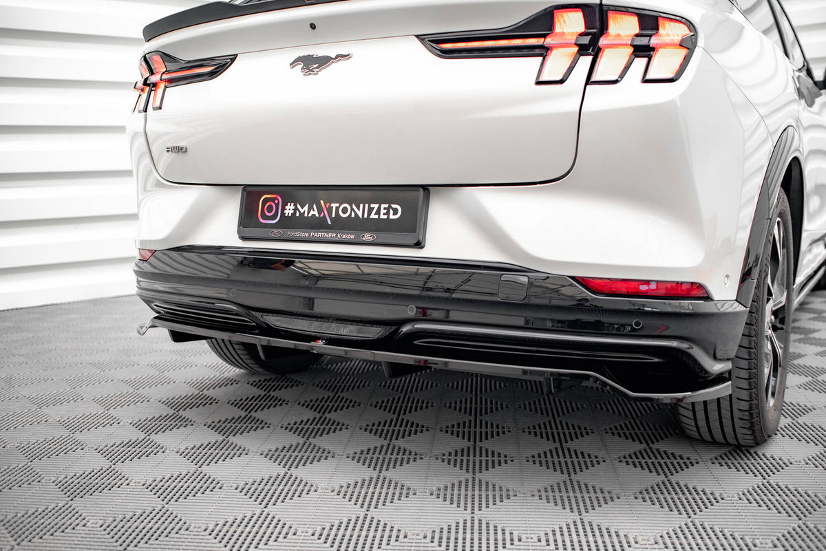 Frontspoiler Lippe Ford Mustang Mach-E Mk1, Seitenschweller Ford Mustang Mach-E Mk1, Heckdiffusor Ford Mustang Mach-E Mk1