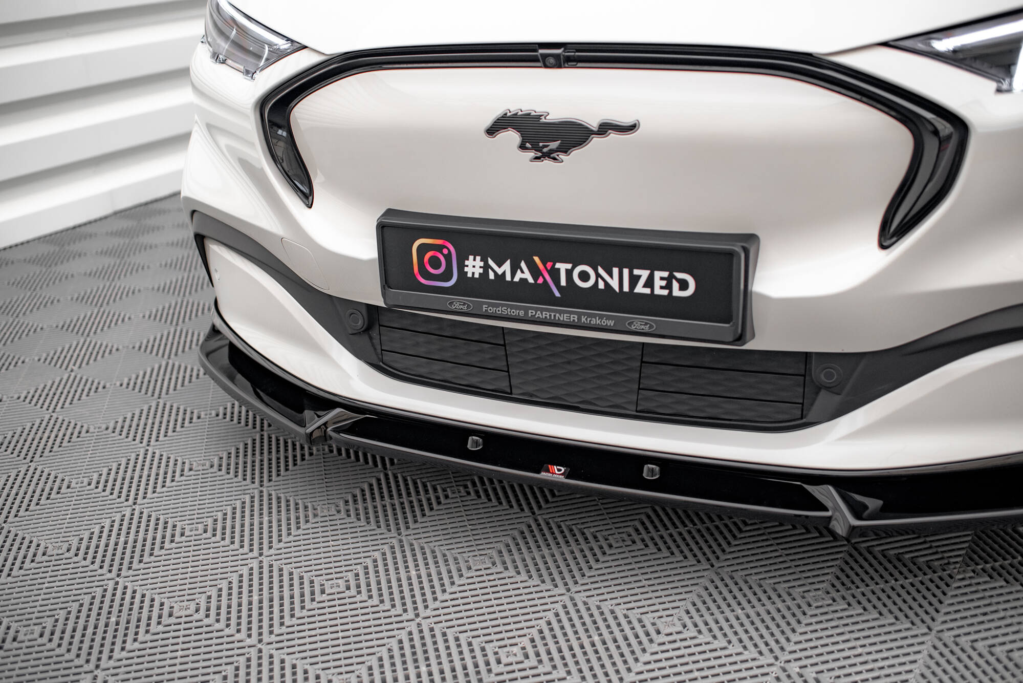 Frontspoiler Lippe Ford Mustang Mach-E Mk1, Seitenschweller Ford Mustang Mach-E Mk1, Heckdiffusor Ford Mustang Mach-E Mk1