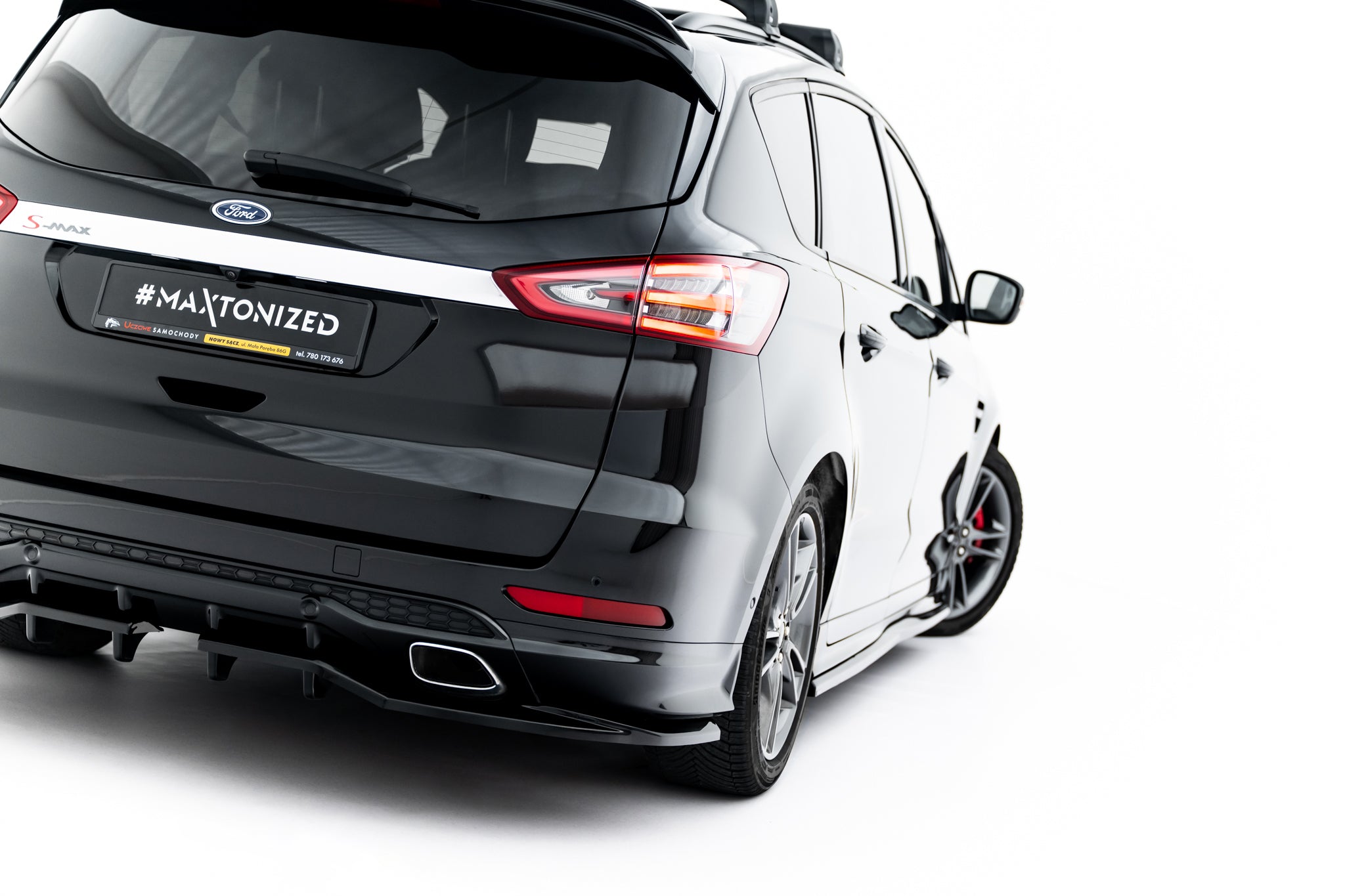 Frontspoiler Lippe, Seitenschweller, Heckdiffusor Ford S-Max ST-Line MK2 Facelift